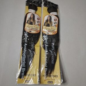 Spetra Hair EZ Braid 20" Lot 2 Professional Pre-Stretched Itch Free Braid hair